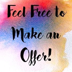 Feel free to make me an offer!